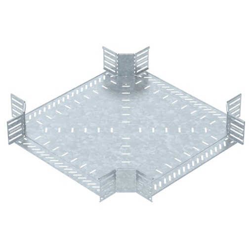 Cruzeta para caminho de cabos em chapa 110x500 Aço Galvanizado por imersão a quente após maquinação zinco