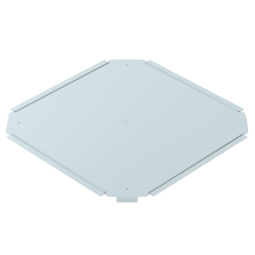 Tampa para cruzeta B300mm Aço Galvanização continuazincoalumínio, Double Dip zinco