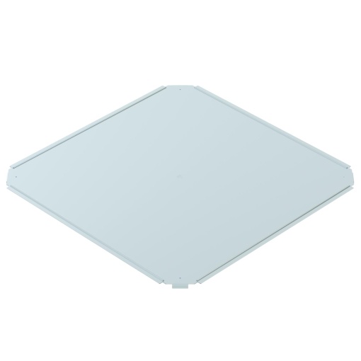 Tampa para cruzeta B600mm Aço Galvanização continuazincoalumínio, Double Dip zinco