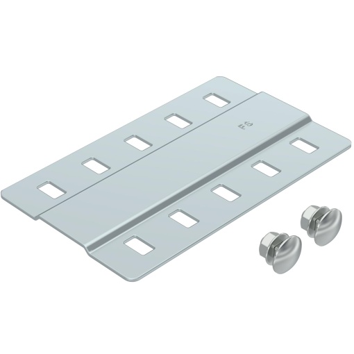 Régua tapa juntas larga, com parafusos B150mm Aço galvanizado pelo método Sendzimir zinco