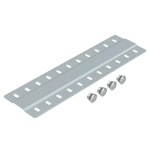Régua tapa juntas larga, com parafusos B300mm Aço galvanizado pelo método Sendzimir zinco