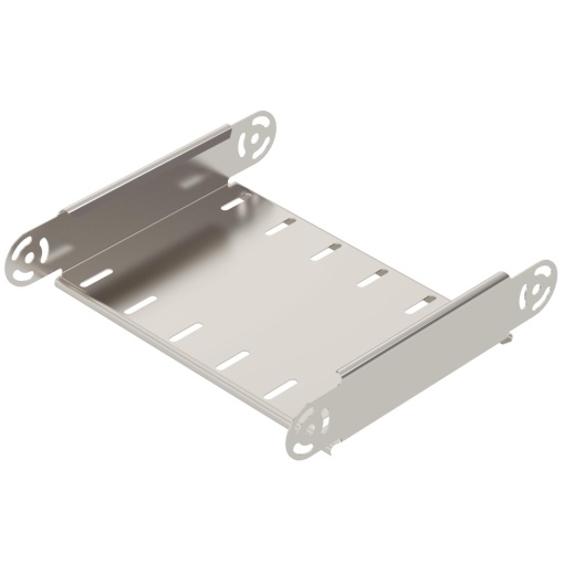 Elemento do ângulo regulável vertical 60x300 Aço inoxidável A4 1.4571 brilhante, pós-tratamento