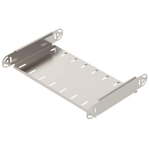 Elemento do ângulo regulável vertical 60x400 Aço inoxidável A4 1.4571 brilhante, pós-tratamento