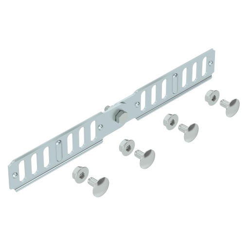 União articulada para caminho de cabos em chapa 35x240 Aço galvanizado pelo método Sendzimir