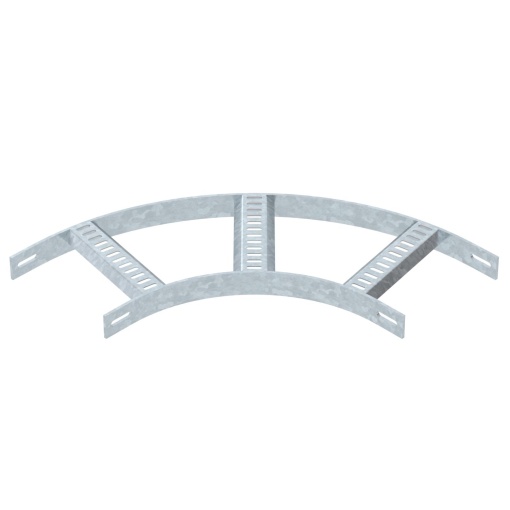 Ângulo 90 com degrau trapézio B210mm Aço galvanizado por imersão a quente após maquinação