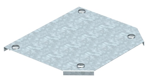 Tampa derivação em T com ferrolhos, para RT 200 B200mm Aço galvanizado pelo método Sendzimir