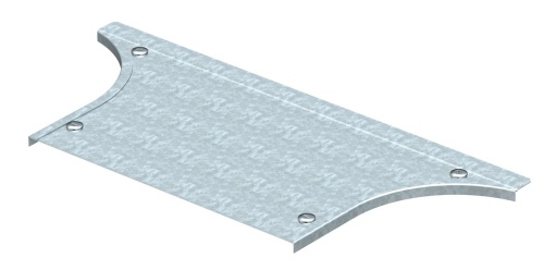 Tampa para derivação simples com ferrolhos, para RAA 400 B400mm Aço galvanizado pelo método Sendzimir