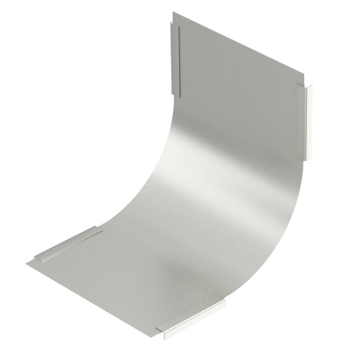Tampa para ângulo vertical 90º subida B400mm Aço inoxidável, livre de ferrugem A2 1.4301 brilhante, pós-tratamento