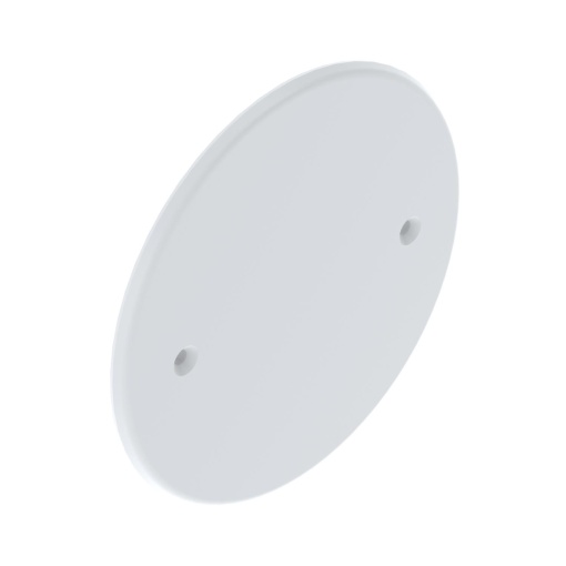 Fire protection cover for cavity wall device box Ø92mm, H3mm Policarbonato branco