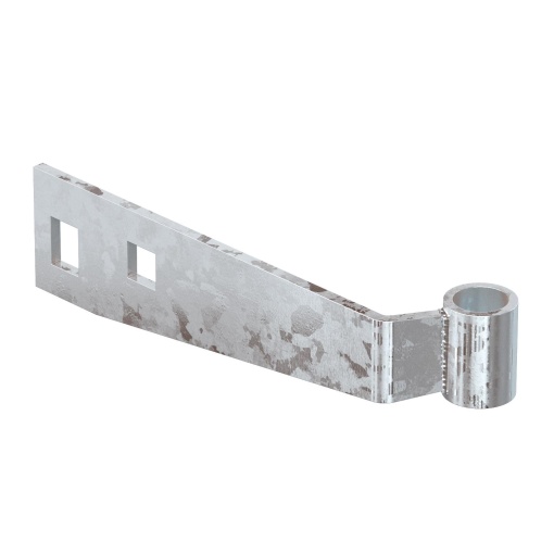 Suporte de ligação para AW 15 como adaptador varão roscado 127x28x30 Aço galvanizado por imersão a quente após maquinação