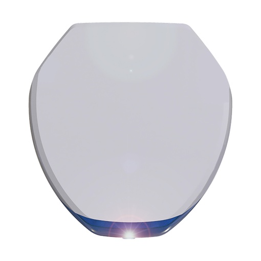 Ext Siren Cover blue lens  backlight