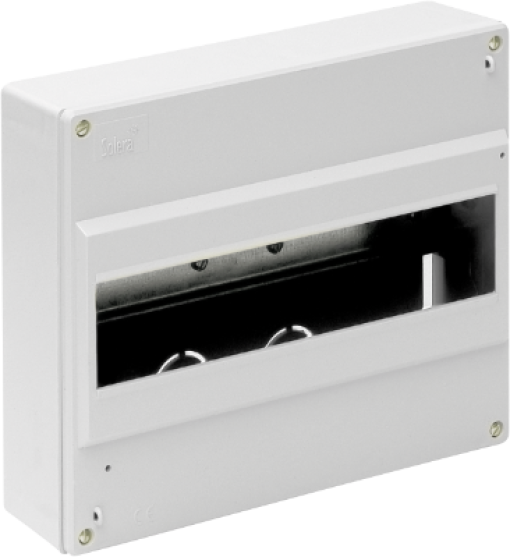 Surface distribution board, 12 modules. 694B