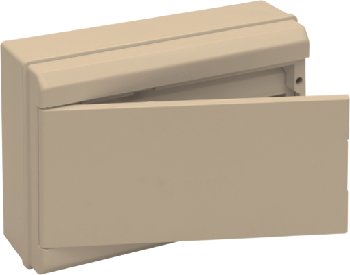 Surface distribution board, 14 modules. 703CM