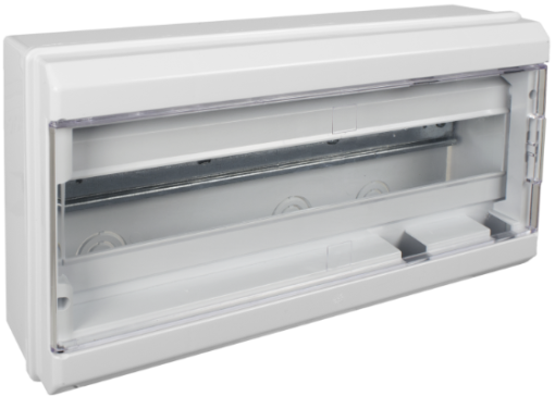 Surface distribution board, 18 modules. 704CBT