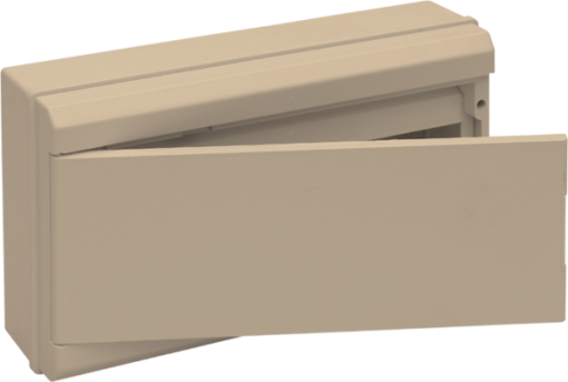 Surface distribution board, 18 modules. 704CM