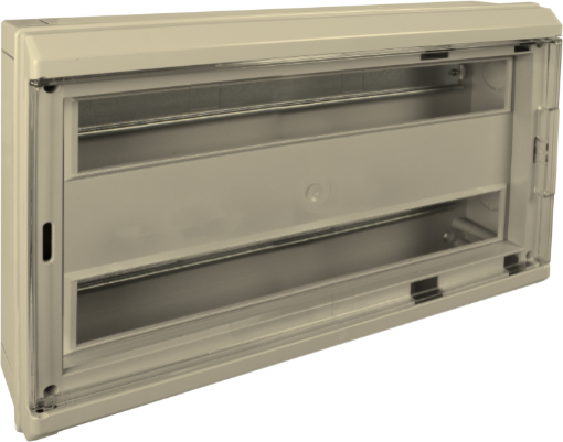 Surface distribution board, 38 modules. 5216CMT