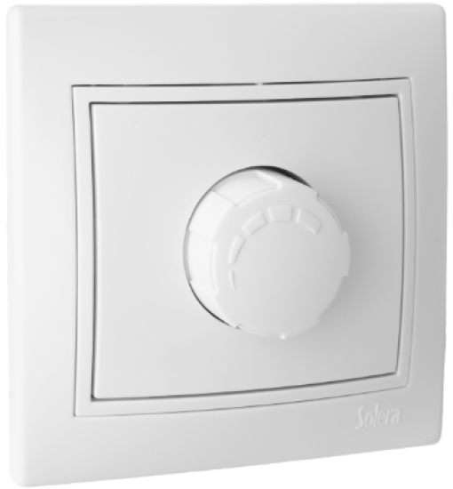 Regulador LED. Monobloc. Para encastrar.