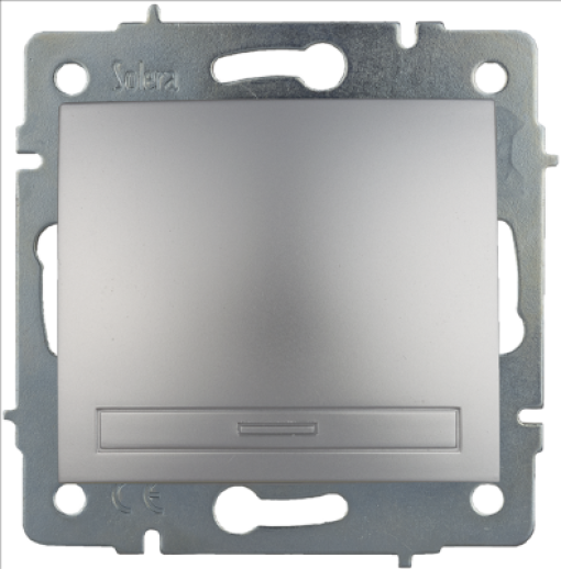 Comutador escada 10AX 250V ~.  Para encastrar