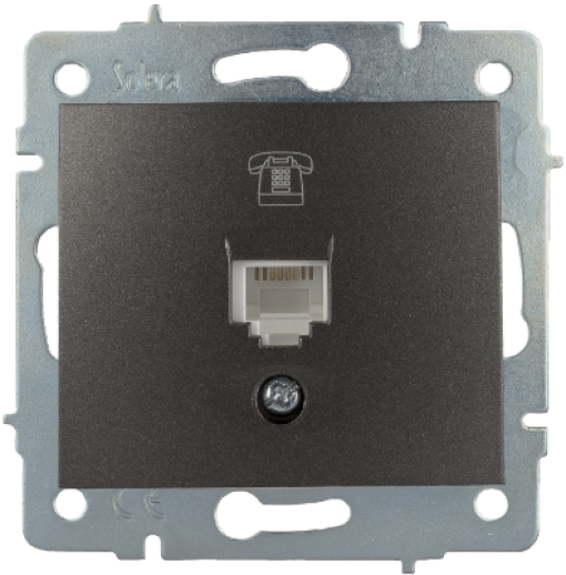 Telephone socket RJ11.