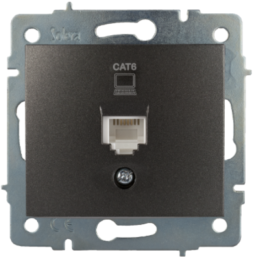 Data socket RJ45. Category 6.