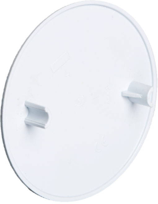 Cover with plastic claw Ø 104 mm