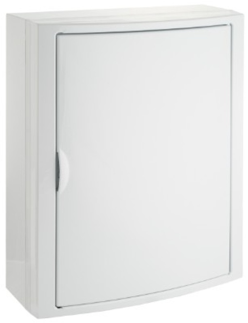 Caixa distribuição alta de superfície de 28 elementos.