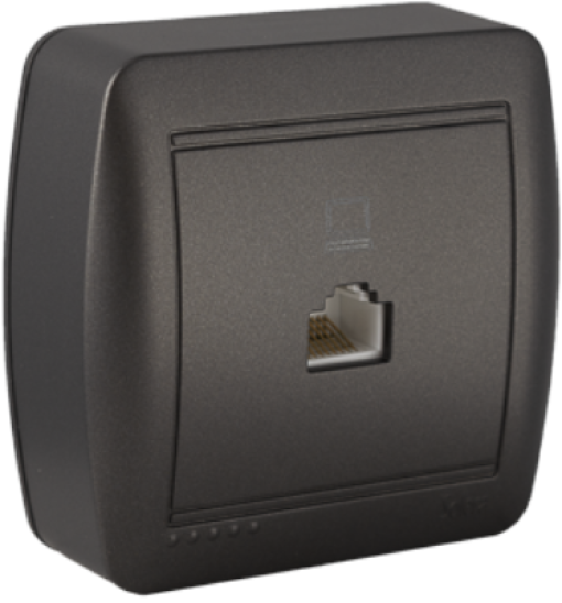 Data socket RJ45. Category 5e. Surface-mounted. MUR88NGU