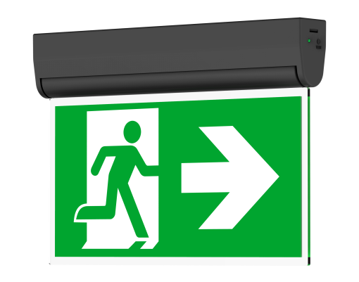 LEDExit-Sign-E 3W-AT-EM3-BL