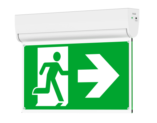 LEDExit-Sign-E 3W-AT-EM3-WH