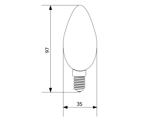 LED-E-B35-FILA-E14-45W-DIM-2700K-FR