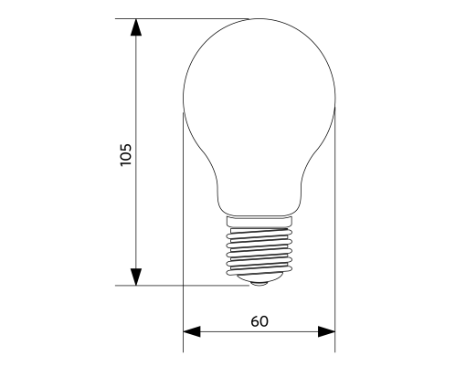 LED-E-A60-FILA-E27-7W-DIM-2700K-FR