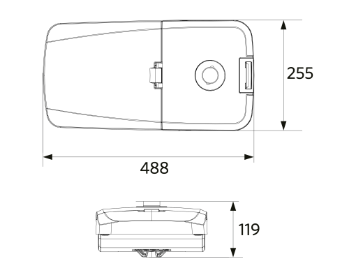 LEDRoad-St-P2 Re488-20W-DALI-730-XAS-ZH