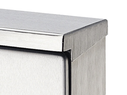 SZ Rain canopy, for AE, for WD 1000x300 mm, Stainless steel 1.4301