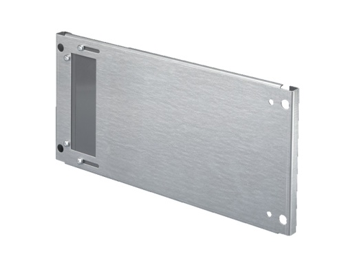 SV Partial mounting plate, WH 502x193 mm, with duct, for TS B 600 mm