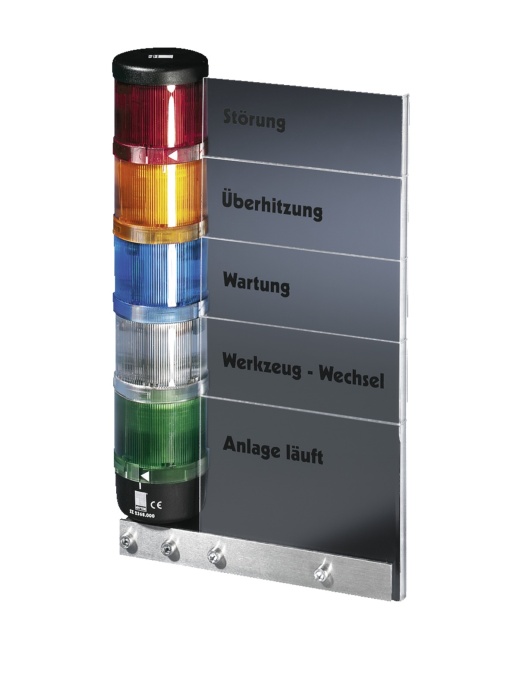 QUADRO IDENT. ACRILICO 5 ELEM.