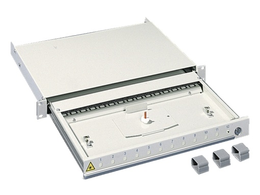 RACK DERIVACAO  FIBRA OTICA 19'' 1UA