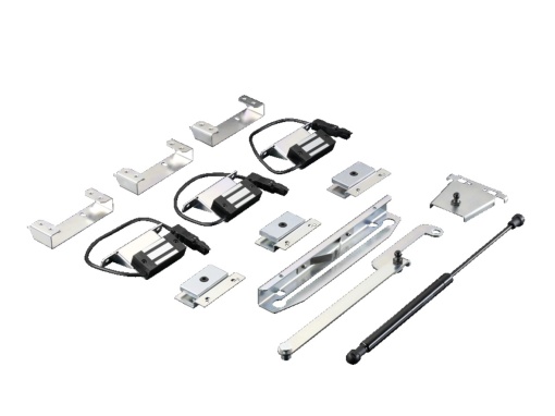DK Door kit, For 1-piece glazed door, 24 V DC