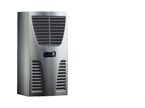 Condicionador de ar RTT Blue e para montagem lateral, aço inoxidável, 520 W, controlador Comfort, 230 V