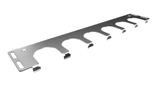 Chapa VX para entrada de cabos, L 600 mm