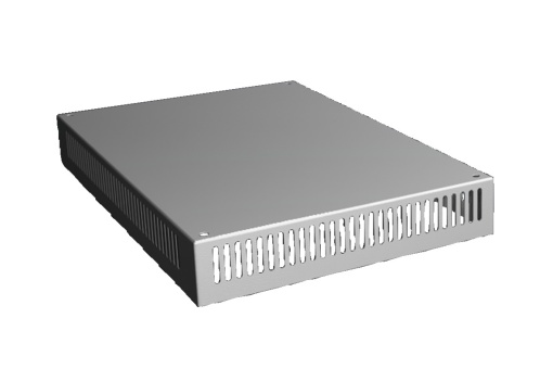 VX Roof plate, WD 400x600 mm, IP 2X, H 72 mm, with ventilation hole