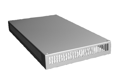 VX Roof plate, WD 400x800 mm, IP 2X, H 72 mm, with ventilation hole