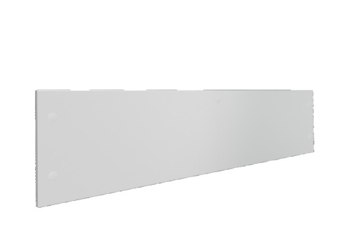 VX Front trim panel, top, IP 54, WH 1200x300 mm
