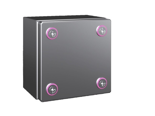 KX Caixa de bornes, aço inoxidável 1.4301, sem placa de montagem, LAP 150x150x120 mm