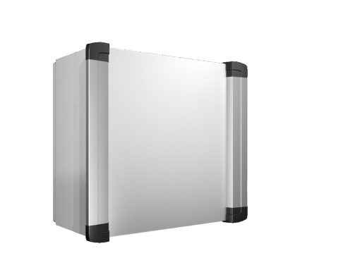 AX Painel de comando com puxadores laterais, LAP 380x380x210 mm