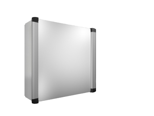 AX Painel de comando com puxadores laterais, LAP 600x600x210 mm