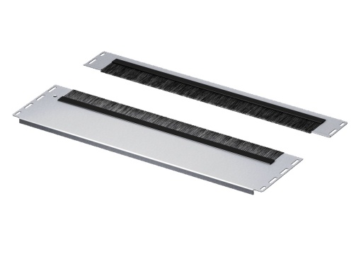 Gland plate module, multi-piece, with brush strip, super-airtight, Vented, 600mm