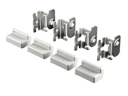 SZ Suporte para fixação na parede, para AX e KX de aço inoxidável 1.4404