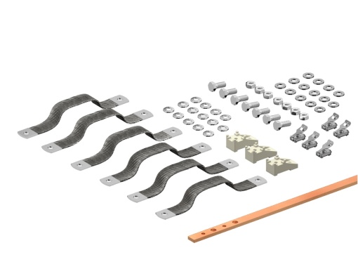 VX IT potential equalisation kit,  Plus version for VX IT H 2000, 2200 mm