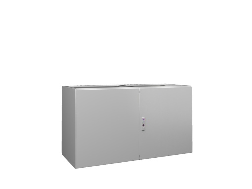 TP TopConsole system, pedestal, WHD 1200x675x500 mm, Sheet steel