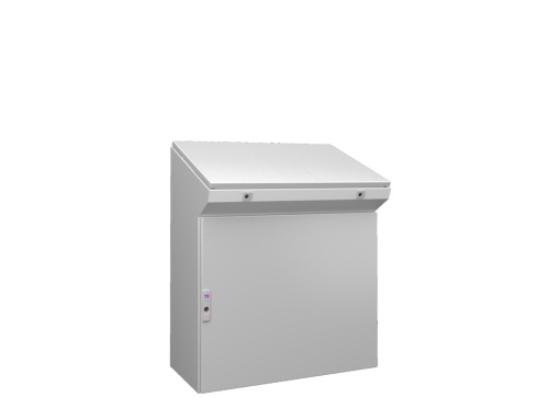 Console vertical TP, LxAxP1P2 800x975x400500 mm, chapa de aço